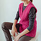 Жилет букле вязаный детский с V-вырезом. Жилет. VA kids knitwear. Ярмарка Мастеров.  Фото №13