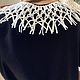 Заказать Воротничок макраме. Macrame in heart. Ярмарка Мастеров. . Воротнички Фото №3