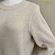 Джемпер "Овсяное молоко классика" с кашемиром. Джемперы. FAVORITE KNITWEAR (Наталья). Ярмарка Мастеров.  Фото №4