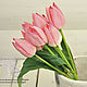 Тюльпаны полуоткрытые. Цветы искусственные. SM-Floristic (искусственные цветы) (sm-floristic). Ярмарка Мастеров.  Фото №4