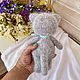  вязаный спицами из ангоры котик. Мягкие игрушки. Светлана Максимова(maxi_knit). Интернет-магазин Ярмарка Мастеров.  Фото №2