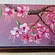 'The color pink' 10/15 miniature oil. Pictures. Anji's favourite pictures (anzhela-a). Online shopping on My Livemaster.  Фото №2