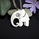 Elephant. Кулон. Delor (Aleksandr5). Ярмарка Мастеров.  Фото №4