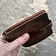Заказать Кошелек мужской Сахарный Череп ручная работа из кожи. Iron Arm Leatherworks (Екатерина). Ярмарка Мастеров. . Кошельки Фото №3