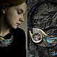 Заказать "The Sacred herald" колье. Julia Chernopazova Art Jewelry. Ярмарка Мастеров. . Колье Фото №3