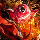 Керамический чайник маленький ручной работы  Гранат шоколад. Чайники. Анна Тиньгаева, Вороная Керамика (nigtfly) (nigtfly). Ярмарка Мастеров.  Фото №4