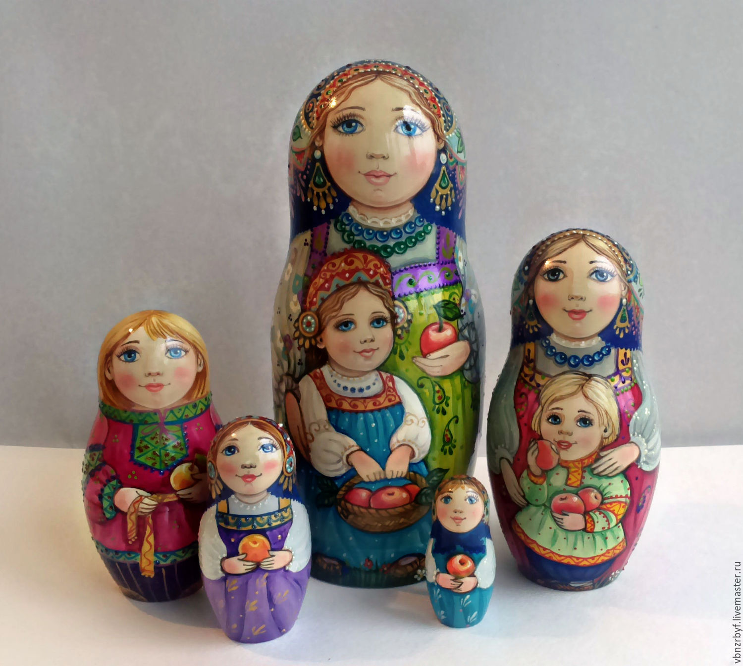 Матрешка"Яблочный Спас", Dolls1, Vitebsk,  Фото №1