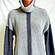 Вязаный свитер платье Cloud. Свитеры. Knit by Heart - Вязаная одежда 富. Ярмарка Мастеров.  Фото №4