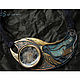 "The Sacred herald" колье. Колье. Julia Chernopazova Art Jewelry. Ярмарка Мастеров.  Фото №6