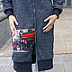 Женское пальто бомбер Париж, демисезонное пальто с меховым подкладом. Пальто. Лариса дизайнерская одежда и подарки (EnigmaStyle). Ярмарка Мастеров.  Фото №5