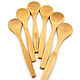 Заказать Wooden spoons, set of 6 pieces. Merlin (Merlin-hat). Ярмарка Мастеров. . Spoons Фото №3