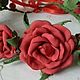Order A wreath of red roses from Tamarana. Anghelina Kodryan. Livemaster. . Children\'s tiaras Фото №3