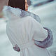 Белоснежная лиса. Шубы. Creative workshop 'Bagira'. Ярмарка Мастеров.  Фото №6