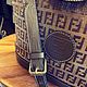 Винтаж: Сумка-ведро FENDI Bucket Style Shoulder/Crossbody. Сумки винтажные. Chic bags. Ярмарка Мастеров.  Фото №7
