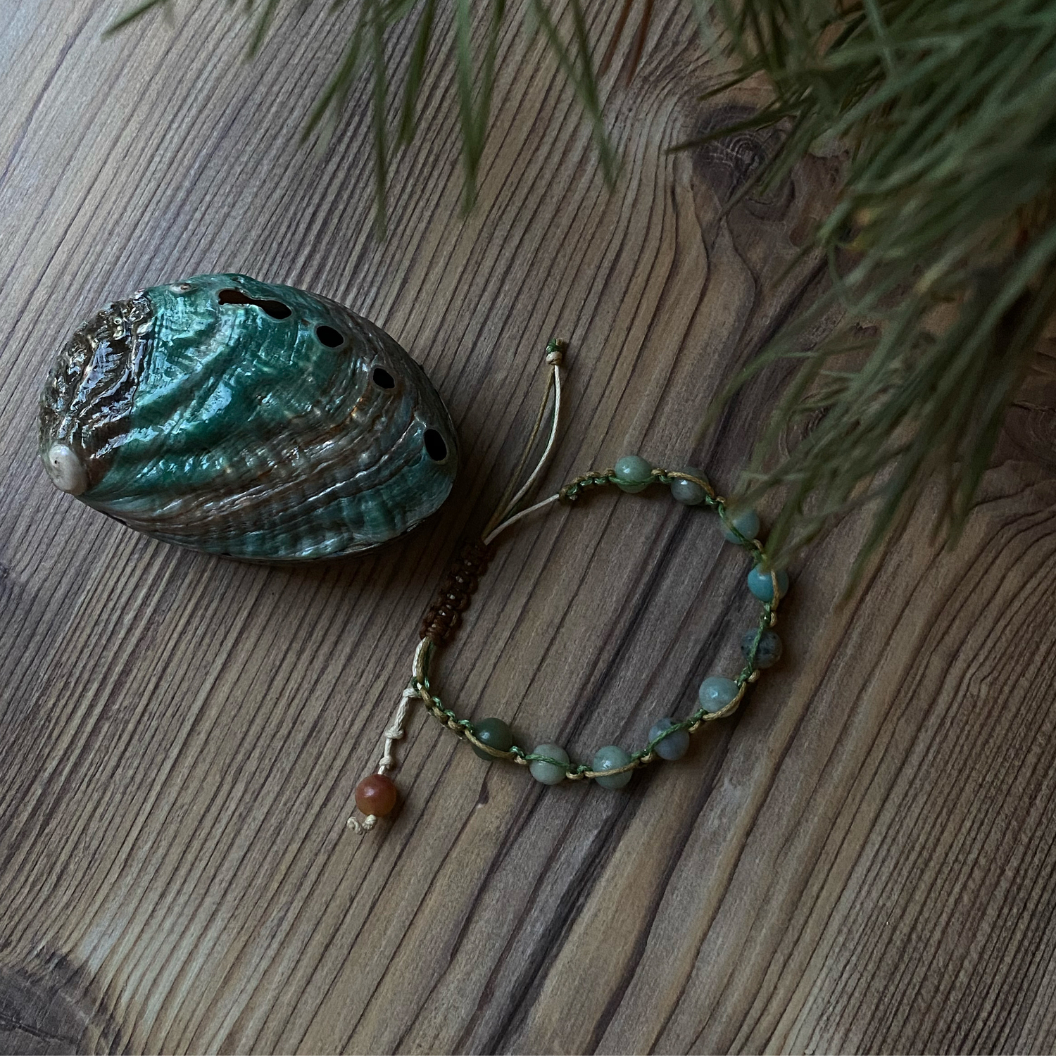 Shambala браслет из натуральных камней 