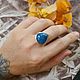 Кольцо с апатитом. Кольца. Karma-jewelry. Ярмарка Мастеров.  Фото №5