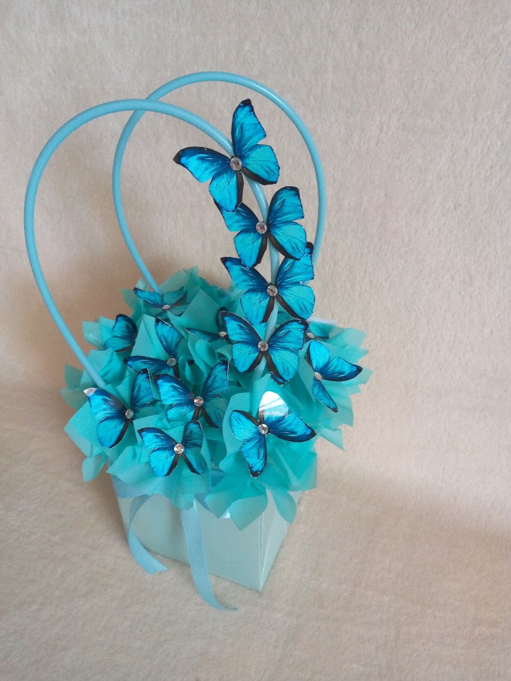 Букет из бабочек, ночник в интернет-магазине Ярмарка Мастеров по цене ...