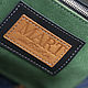 Green leather waist bag. Waist Bag. Mart Bags (martbags). My Livemaster. Фото №6