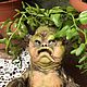 Корень Мандрагоры в горшке / Mandrake Root. Интерьерная кукла. ToyaToys. Ярмарка Мастеров.  Фото №6