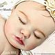 Молд реборн realborn June sleeping 7 month. Заготовки для кукол и игрушек. Анна. Интернет-магазин Ярмарка Мастеров.  Фото №2