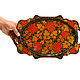 Заказать Bandeja roja oval de la cresta del 'Serbal'. Art.30045. SiberianBirchBark. Ярмарка Мастеров. . Trays Фото №3