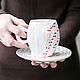 Cherry dessert... Cup handmade ceramics. Mugs and cups. JaneCeramics. My Livemaster. Фото №6