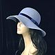 Order Stranger grey-blue. Novozhilova Hats. Livemaster. . Hats1 Фото №3