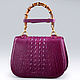 Сумка женская из натуральной кожи крокодила IMA0792N1. Классическая сумка. CrocShop товары из экзотической кожи. Интернет-магазин Ярмарка Мастеров.  Фото №2