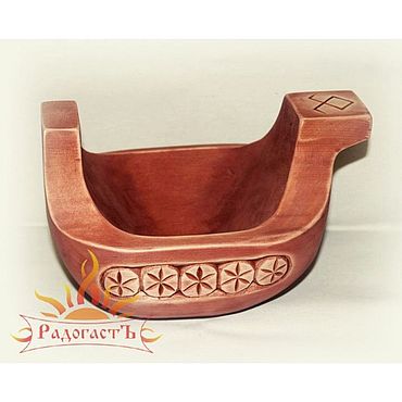 Посуда ручной работы. Ярмарка Мастеров - ручная работа Братина "Родовая". Handmade.