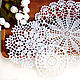 Copy of Beige knitted doily for serving 24 cm, Interior elements, Moscow,  Фото №1