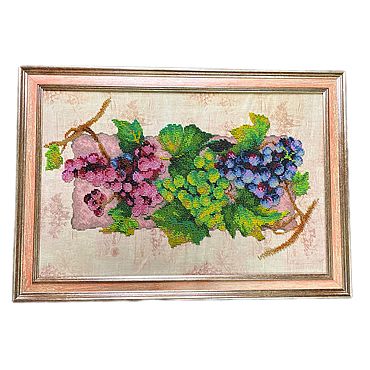 Master class grapes of биржевые-записки.рф виноград из бисера. — Video | VK