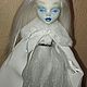 Кукла ООАК "Леди Стужа". Шарнирная кукла. Doll's Vibes. Ярмарка Мастеров.  Фото №6