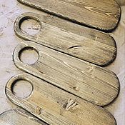 Посуда handmade. Livemaster - original item Cutting Serving Board Tray Vintage Antique 30×15×2cm. Handmade.