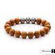 Bracelet Venetian drop of Baltic amber with silver charms. Bead bracelet. Wingerski. Online shopping on My Livemaster.  Фото №2