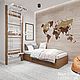 Заказать Кровать из массива. Bambini Letto. ЭКО-мебель на заказ. Ярмарка Мастеров. . Мебель для детской Фото №3