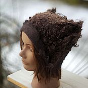 Hat Cloche felted 