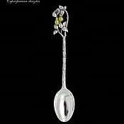 Посуда handmade. Livemaster - original item Silver teaspoon PEAR. Handmade.