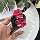 Брошь-булавка из бисера змея.Брошь ручной работы в подарок, Брошь-булавка, Калининград,  Фото №1