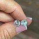 Серьги с натуральными аквамаринами 2.5 ct. Серьги классические. Елена. Ярмарка Мастеров.  Фото №12