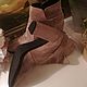 Винтаж:  Женские ботильоны ROGER VIVIER Франция Тауп 39 р. Обувь винтажная. Vintage Rоmance (marina-fox). Ярмарка Мастеров.  Фото №8