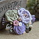 Copy of Brooch Rose and mint, Brooches, Moscow,  Фото №1