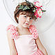 Rosy нарядное платье. Платья. Capelli Bambini. Ярмарка Мастеров.  Фото №4