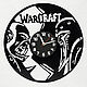 Wall clock with led light from Warcraft record. Backlit Clocks. Vinyl Record Lights (vinyllights). Online shopping on My Livemaster.  Фото №2