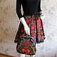 Skirt 'Russian beauty' from Pavlovsky Posad shawl. Skirts. hrom2483. Online shopping on My Livemaster.  Фото №2