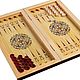 Order Backgammon Perm 'Taj Mahal', average 50. H-Present more, than a gift!. Livemaster. . Backgammon and checkers Фото №3