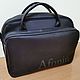 Men's bag with engraving; personal bag. Men\'s bag. Meten&Co. Online shopping on My Livemaster.  Фото №2