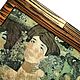 Клатч из кожи Климт из двух видов кожи. Клатчи. Art  Clutch. Интернет-магазин Ярмарка Мастеров.  Фото №2