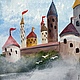 Заказать Картина "Волшебный замок". Olinda. Ярмарка Мастеров. . Картины Фото №3
