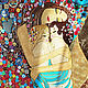 Картина полудрагоценные камни, мозаика, Муранское стекло Мама и дети. Картины. Онлайн магазин картин ДОМ СОЛНЦА (irina-bast). Ярмарка Мастеров.  Фото №4
