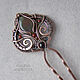 Copper hairpin with jasper and garnet large. Hairpin. Gala jewelry (ukrashenija). My Livemaster. Фото №6